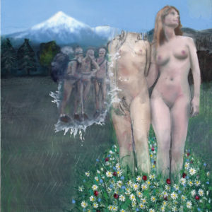 « Suzanne », 2014, Huile sur toile, 173X162 cm