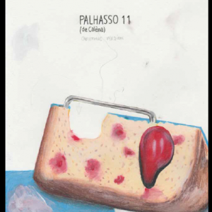 Palhasso 11, technique mixte sur papier, 29,7 x 21 cm, 2017